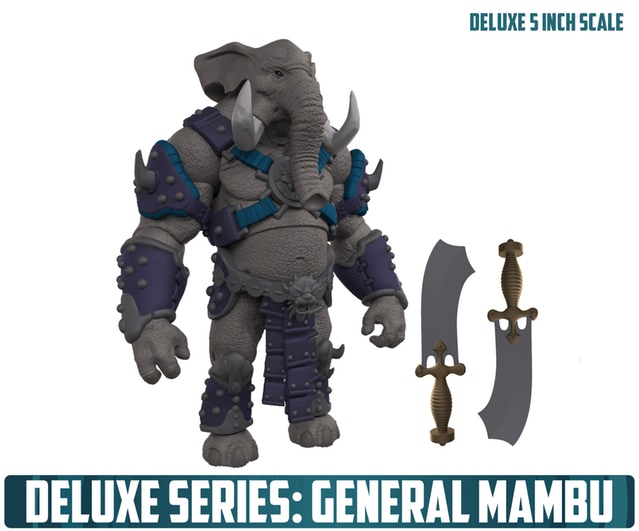 Animal Warriors of the Kingdom General Mambu Color Reveal - Surveillance Port