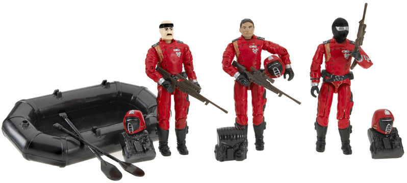 Unproduced G.I.Joe Infiltrate Cobra Island 3 Pack - Surveillance Port