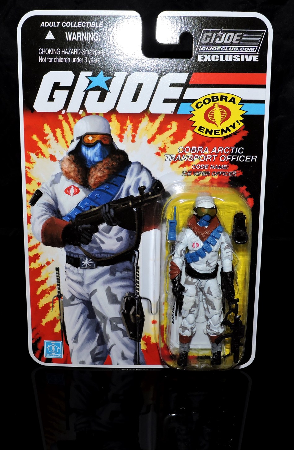 G.I.Joe Collectors Club FSS 7 Cobra Ice Viper Officer - Surveillance Port (1)