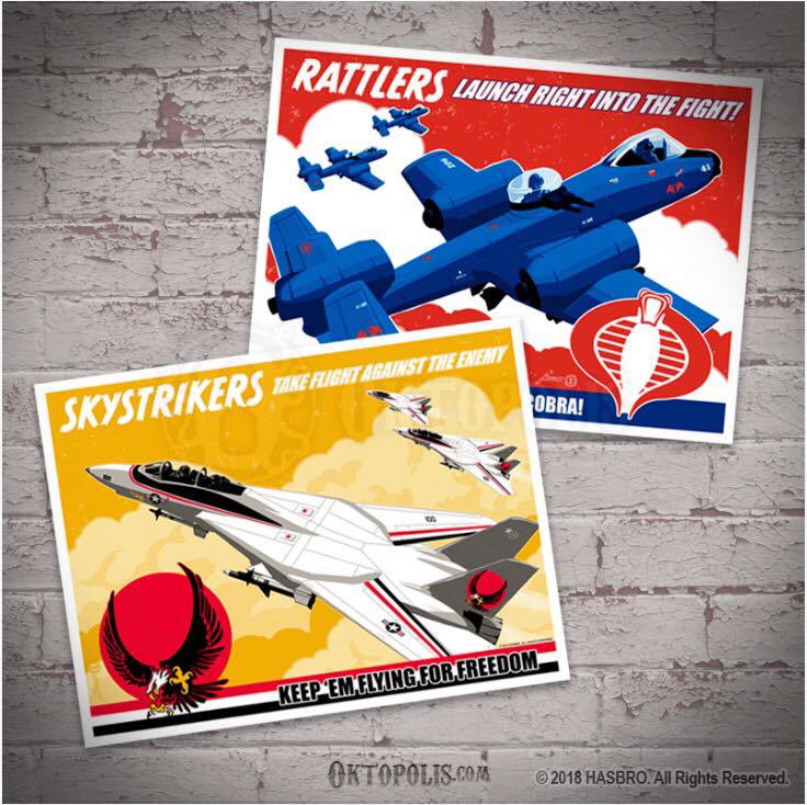 Oktopolis SDCC GI Joe Prints - Surveillance Port