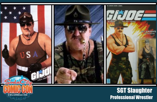 Sgt Slaughter Soda City Comic Con - Surveillance Port
