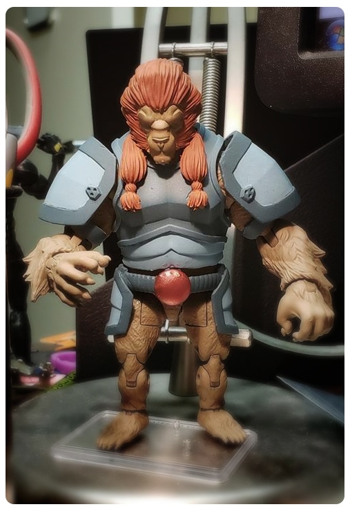 AWOK King Hannibal 3D Print Sample - Surveillance Port