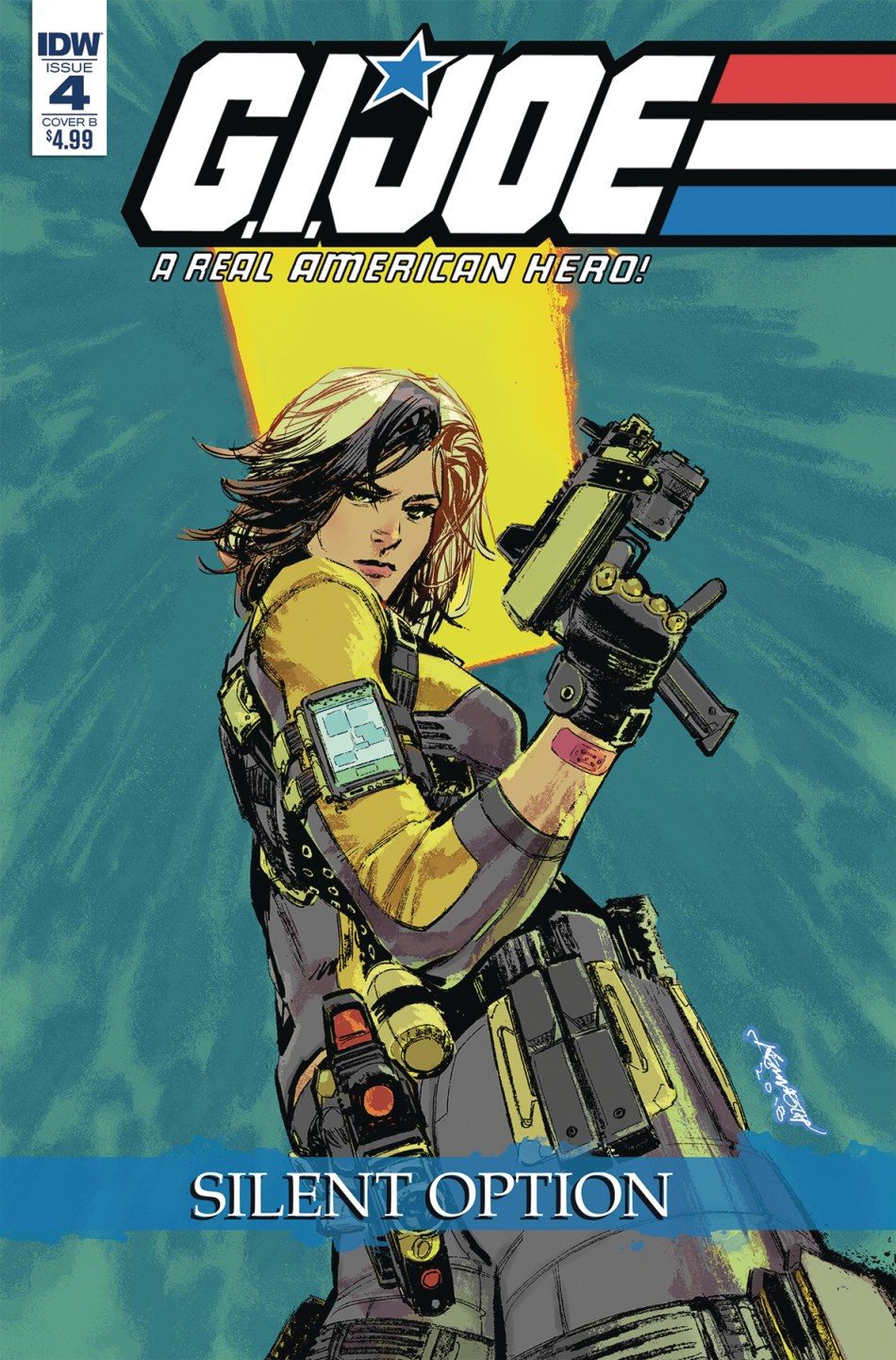 IDW Publishing GI Joe Silent Strike Cover B - Surveillance Port