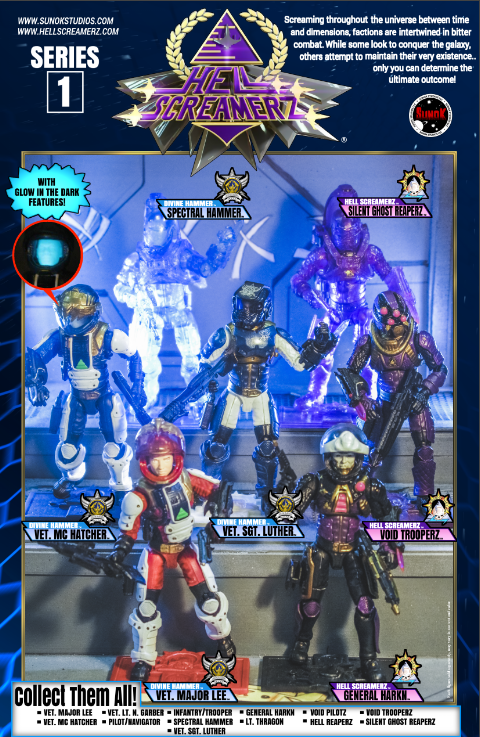 Hell Screamerz Booklet Page - Surveillance Port