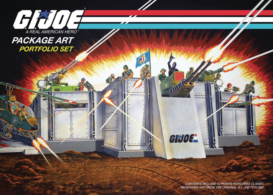 GI Joe Packaging Art Portfolio Set - Surveillance Port