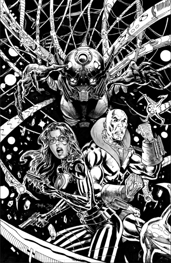 IDW Publishing GI Joe ARAH 261 Netho Diaz - Surveillance POrt