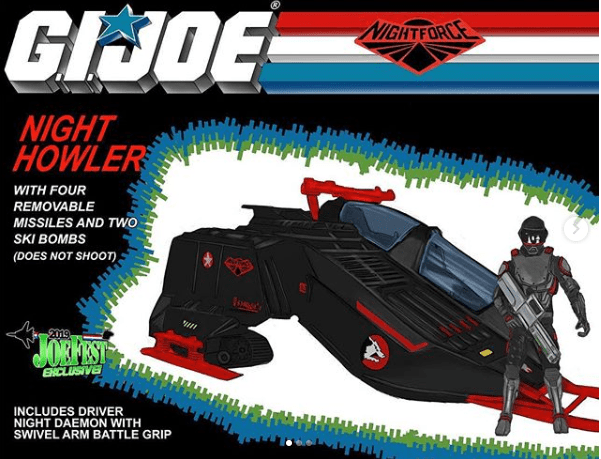 JoeFest Night Force Night Howler Box Art - Surveillance Port