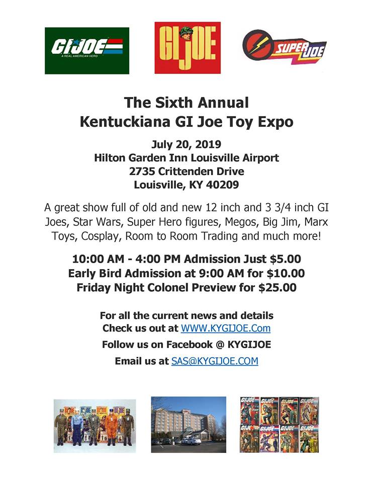 6th Annual Kentuckiana GI Joe Toy Expo - Surveillance port