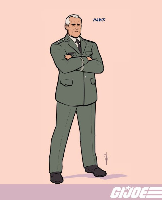 IDW GI Joe General Hawk - Surveillance Port