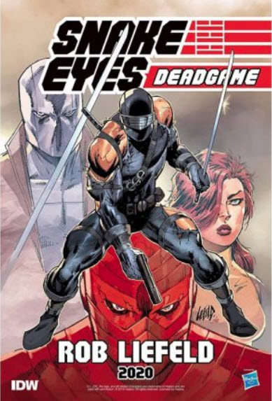 Rob Liefeld Snake Eyes Deadgame - Surveillance Port 01