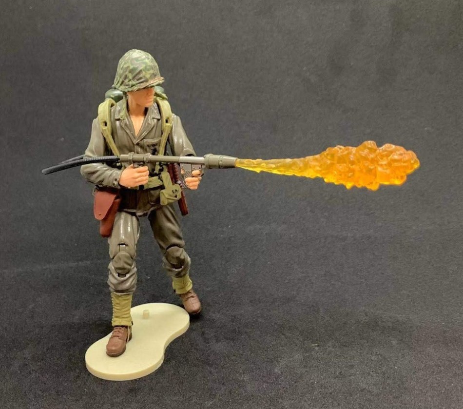 Marauder Task Force WWII Marine Flamethrower - Surveillance Port 04