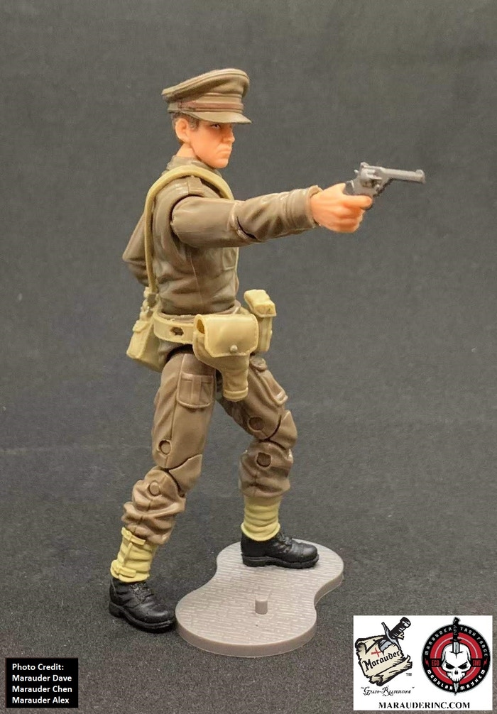 Marauder Gun Runners Marauder Task Force WWII British Officer - Surveillance Port 04