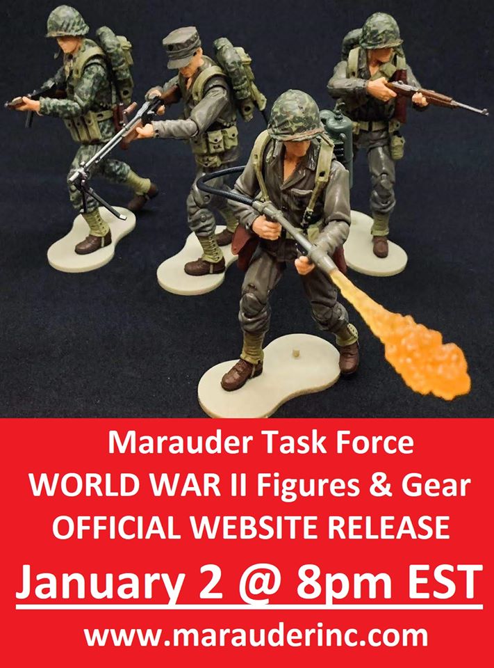 Marauder Task Force WWII Website Release Banner - Surveillance Port