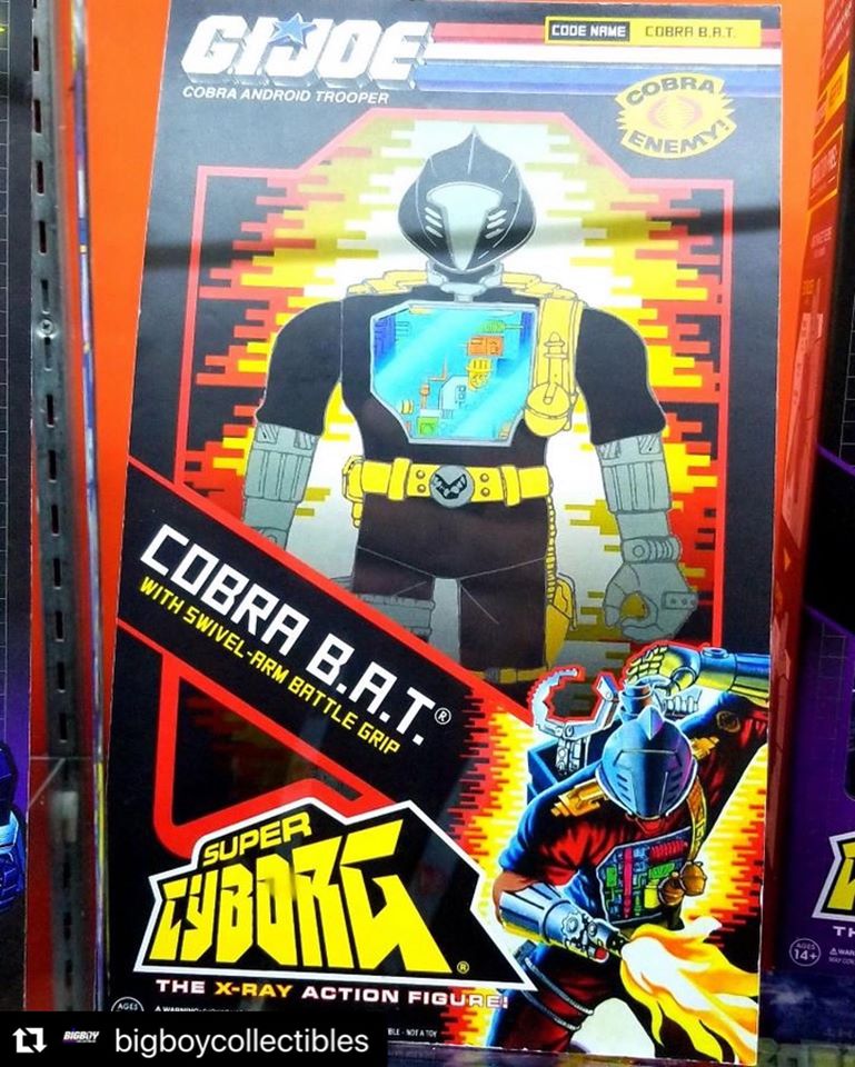 Super7 Super Cyborg G.I.Joe Cobra B.A.T. - Sureillance Port