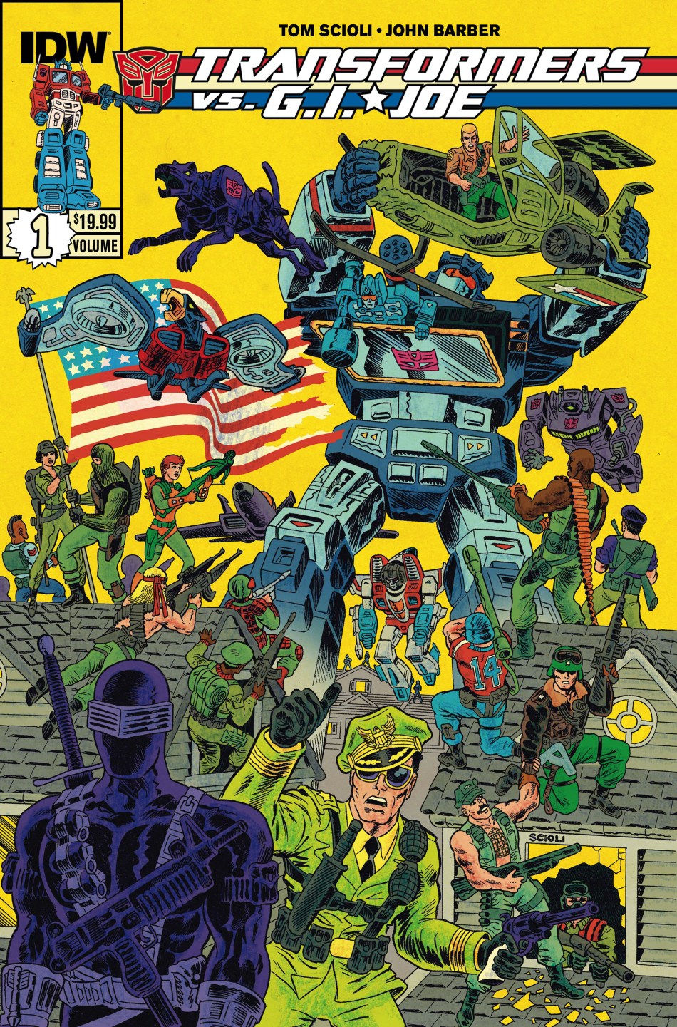 TRANSFORMERS VS GI JOE TP VOL 01 (OCT140502) - Surveillance Port
