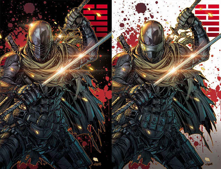 IDW Snake Eyes Dead Game Jonboy Meyers Exclusive Covers - Surveillance Port