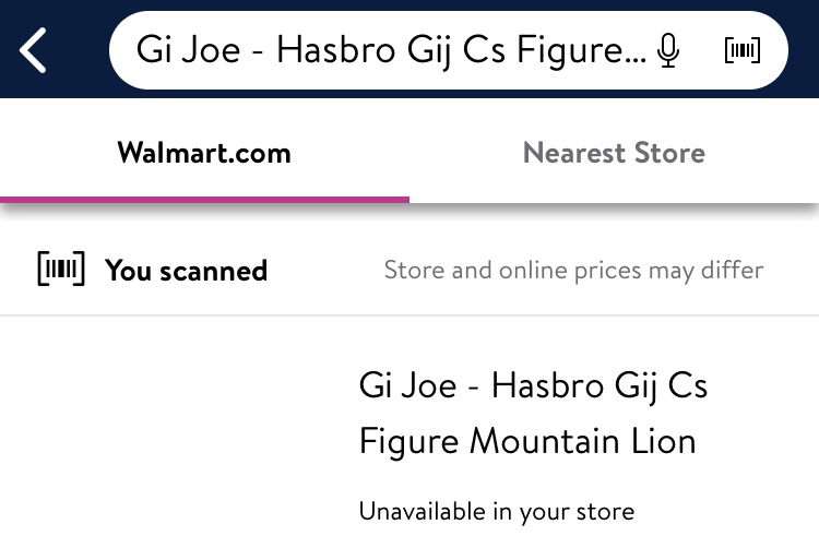 GI Joe Classified Mountain Lion - Surveillance Port