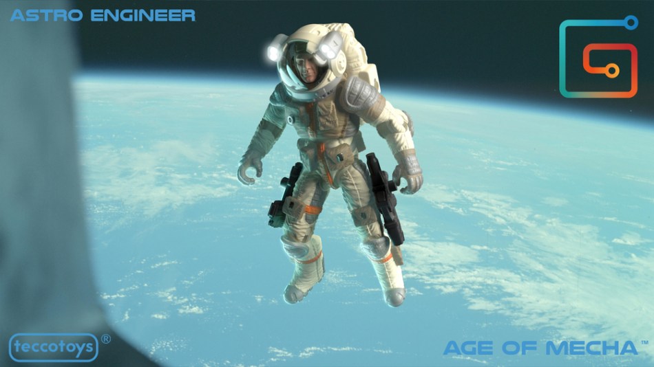 TeccoToys Age of Mecha Astro Engineer - Surveillance Port 01