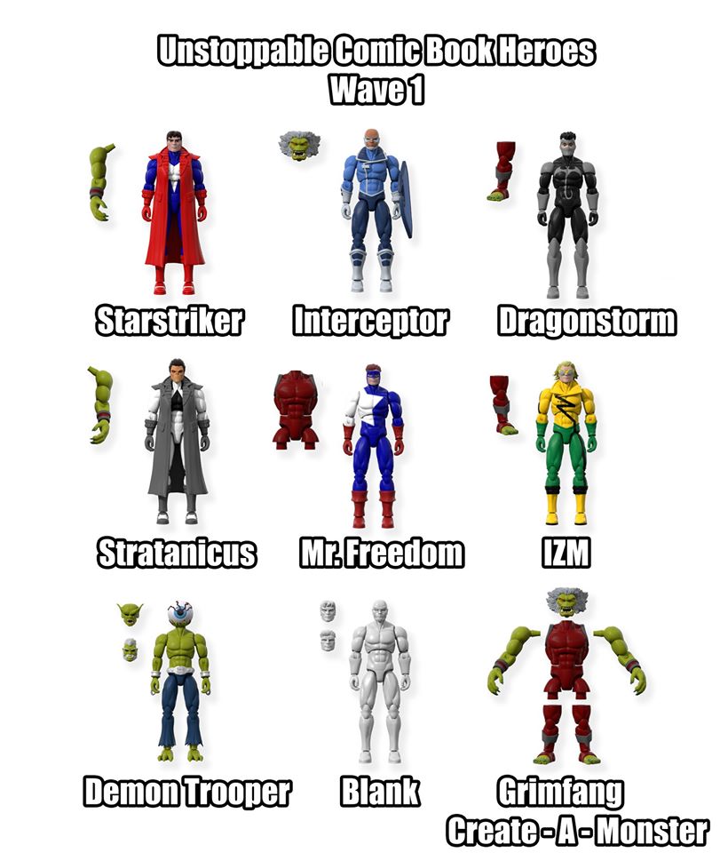 Unstoppable Comics Action Figures 00 Wave 1 - Surveillance Port