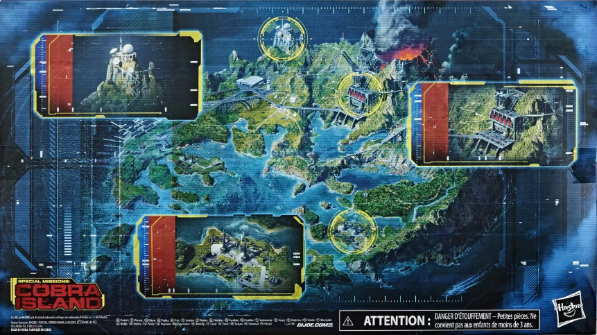 G.I.Joe Classified Special Missions Cobra Island - Surveillance Port