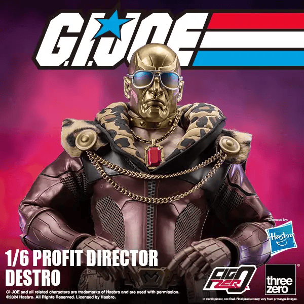 Director Destro threezero FigZero Limited Edition Profit Director Destro Revealed ...