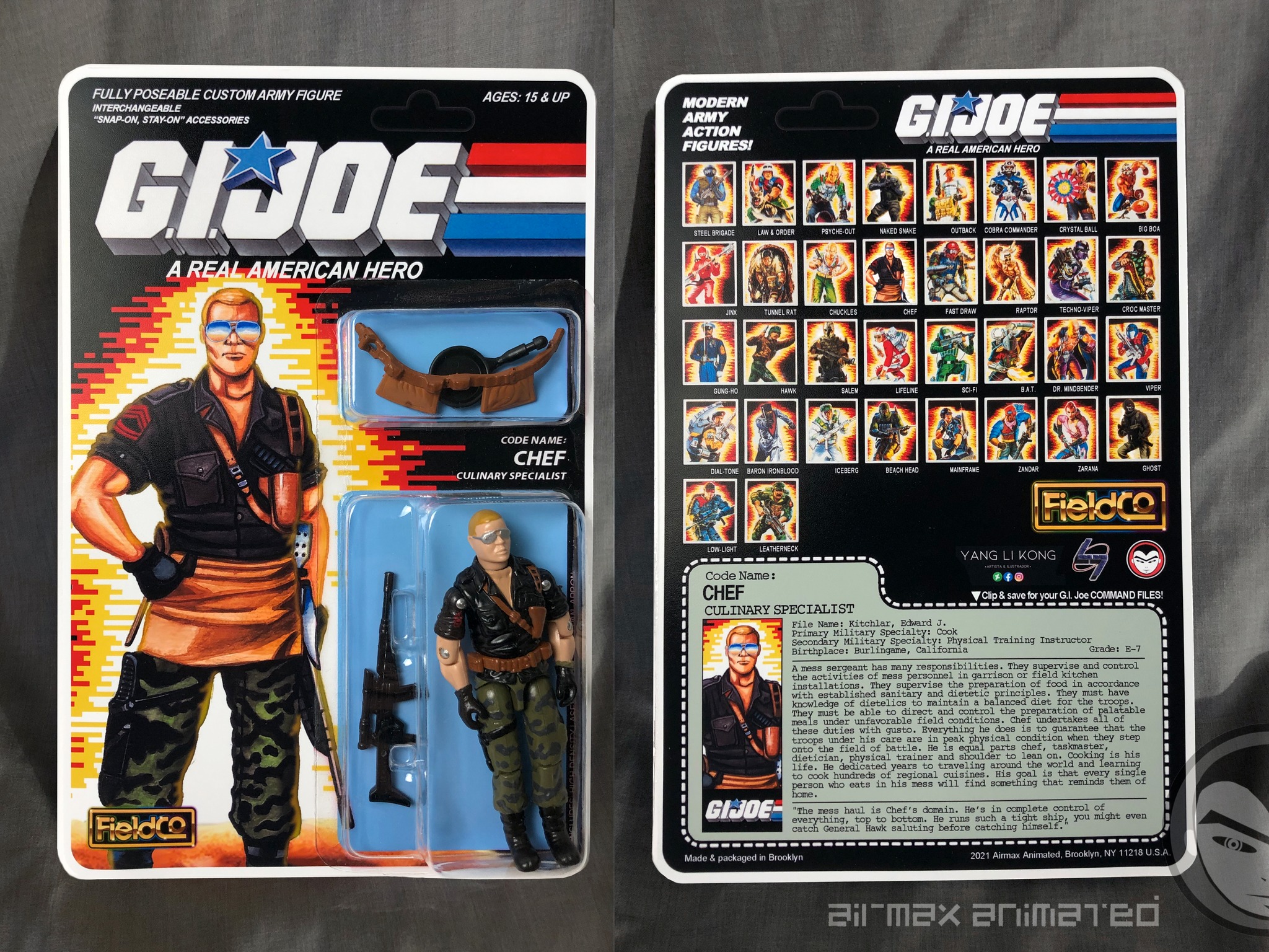 Airmax Animated G.I.Joe Chef - Surveillance Port