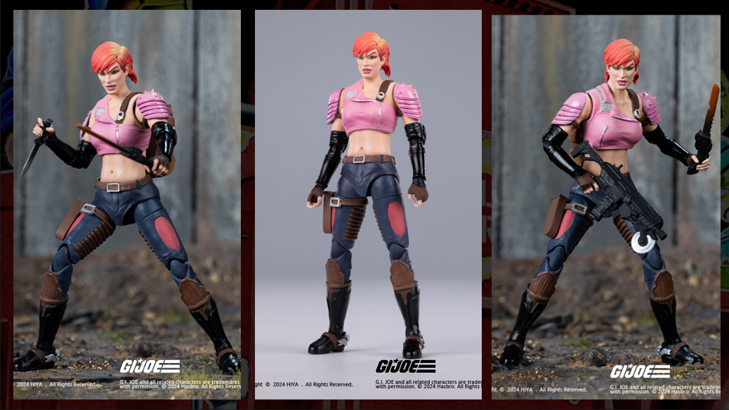 Hiya Toys EXQUISITE MINI Series G.I.Joe Dreadnok Zarana Revealed