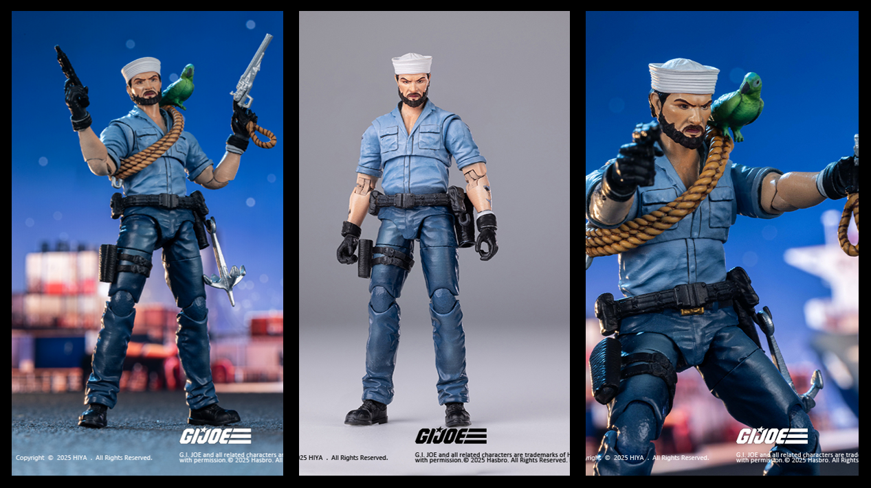 Hiya Toys EXQUISITE MINI Series G.I.Joe Shipwreck Revealed
