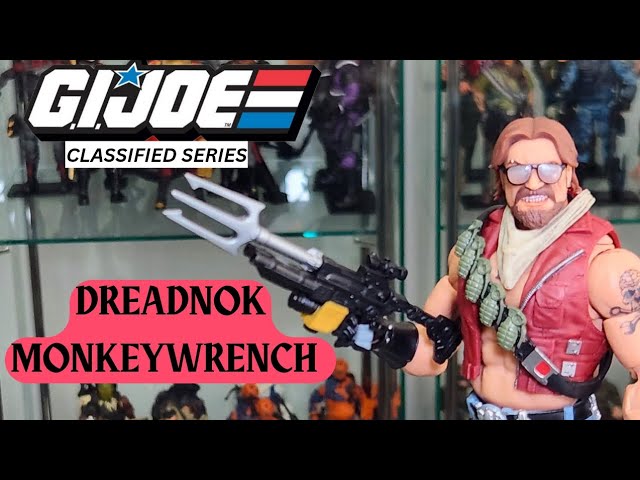 G.I.Joe Classified Series Dreadnok Monkeywrench In-Hand Review