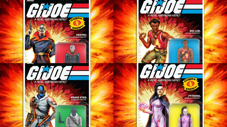 Super7 G.I.Joe ReAction+ Wave 5 Now Available – SURVEILLANCE PORT