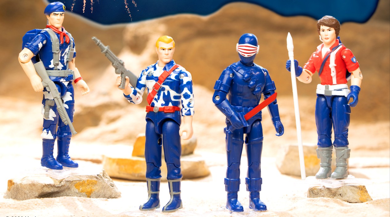 Walmart Exclusive Super7 G.I.Joe ReAction+ USA 250th Figure Links