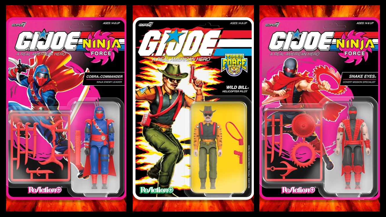 Super7 Tiger Force And Ninja Force Exclusives Appearing On